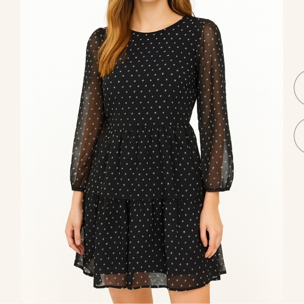 🆕 EXPRESS black & white dress